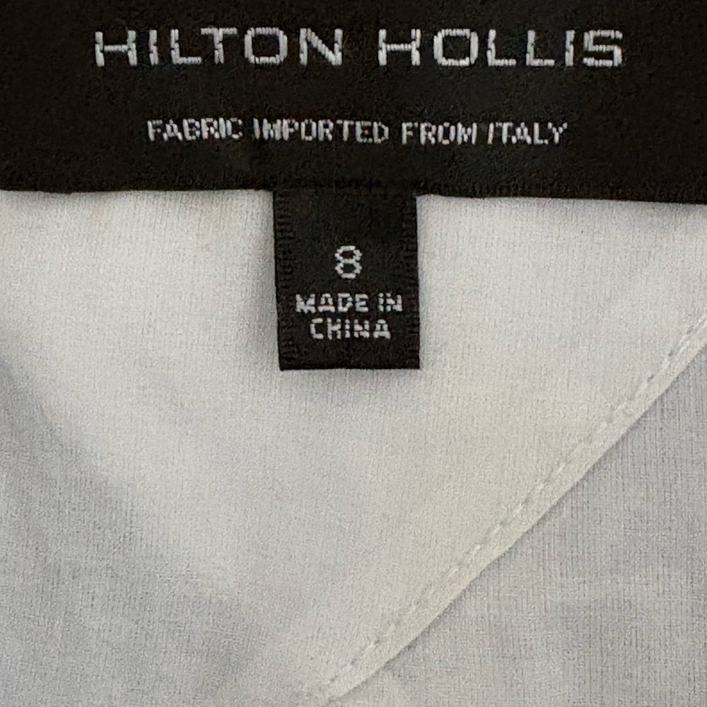 Hilton Hollis Pinstripe Blazer blue Size 8 - Picture 12 of 13